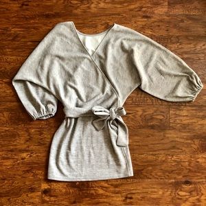 Belted Sweater Dress